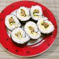 ヌーシ's cooksnap of when they made 納豆巻き寿司.