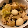 ともチップっぷー's cooksnap of when they made 鶏モモ肉の白菜煮込み.