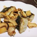 朴さん。's cooksnap of when they made 鱈と茸のオイスターバターソテー.