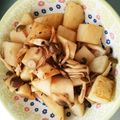 なち1225sd's cooksnap of when they made 長芋としめじの醤油バター☆.
