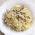 クックGB6431☆'s cooksnap of when they made 玉ねぎ椎茸のチーズリゾット(残りご飯).