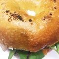 くりすたるけいこ's cooksnap of when they made プロシュート&クリチ☆ベーグルサンド.