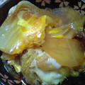 あぃりママＰ's cooksnap of when they made はくさいとだいこんのたまごとじ.