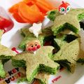 mijko's cooksnap of when they made クリスマス♪ほうれん草ホットケーキツリー.