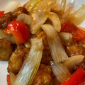 ともまみぃ's cooksnap of when they made 簡単！茄子の黒酢餡かけ#唐揚げリメイク.