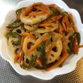 すーたんのガガ☆'s cooksnap of when they made れんこん甘酸っぱ炒め煮。.