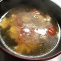 CHICHI☆PAY's cooksnap of when they made ミニトマト消費★ふわ玉トマトスープ＊＊.