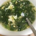 クック05N5RD☆'s cooksnap of when they made 春菊と卵のスープ.