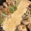 しえるる's cooksnap of when they made チーズタッカルビ風！肉野菜炒め.