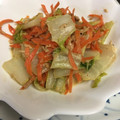 ピンクの毛糸だま's cooksnap of when they made めんつゆで簡単♪白菜と人参のツナマヨ炒め.
