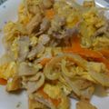 ☆みやこママ☆'s cooksnap of when they made 麩入りでボリュームアップ☆豚卵炒め☆.