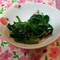 クック4120W0☆'s cooksnap of when they made ほうれんそうシンプルおひたし.