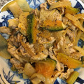 cookjen's cooksnap of when they made 豚肉とかぼちゃとエリンギの炒め物.