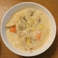 おかずは茶色's cooksnap of when they made 【簡単ルーなし】白菜クリームシチュー.