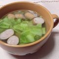 ♡おんみ♡'s cooksnap of when they made キャベツたっぷりコンソメスープ♪.