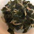 クック26PAK7☆'s cooksnap of when they made 簡単☆わかめとツナのにんにくポン酢炒め.