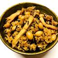 azbjbn's cooksnap of when they made ひじきと切り干し大根の炊き込みご飯.