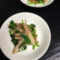 ルぴあ's cooksnap of when they made ほうれん草と舞茸の炒めもの.