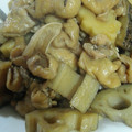 珠リン's cooksnap of when they made ちくわぶと鶏皮の甘辛煮.