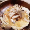 しじみごはん's cooksnap of when they made きのこ餡かけ✿ヘルシー和風ハンバーグ.