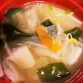 ぷりっこ警備会社's cooksnap of when they made ☆えのきときゃべつのみそ汁☆.