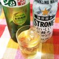 平野由南（ひらのゆな's cooksnap of when they made 梅酒にジュワッと炭酸ソーダ水.
