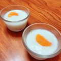 りんりんれん's cooksnap of when they made 簡単☆みかん入り牛乳寒天.