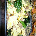 薬鴛弓's cooksnap of when they made ほうれん草のたまご炒め.