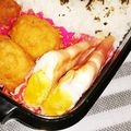 saalalan's cooksnap of when they made 朝ごはんに。ベーコン目玉焼き。.