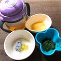 sAix59's cooksnap of when they made 離乳食初期　しらすとキャベツのおかゆ.