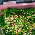ちひゃん2525's cooksnap of when they made 鉄分豊富*･簡単ほうれん草のおひたし.