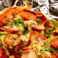 starvpink's cooksnap of when they made フライパンでピザ餅★簡単.