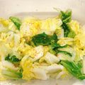 すぬ♥'s cooksnap of when they made レンジでチン♪白菜のナムル.