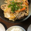 こしあんつぶこ's cooksnap of when they made ✩蓮根と豚肉の甘辛味噌炒め✩.