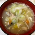 まん！'s cooksnap of when they made 鯖缶で味噌汁☆.