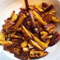 くっくっくっ…。's cooksnap of when they made 揚げないスティック大学いも.