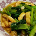 ＠すみれちゃん's cooksnap of when they made 小松菜と油揚げの煮浸し.