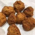 さきのこ's cooksnap of when they made むね肉＆大豆水煮で！簡単チキンナゲット.