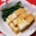 SUNMOONMOM's cooksnap of when they made 白だしの♡絹厚揚げの炒め煮♡.