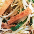 む〜らん♪'s cooksnap of when they made 簡単安い！もやしとニラとハムの炒め物♡.