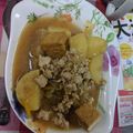ちゃーきー★'s cooksnap of when they made 里芋・大根・ちくわぶでそぼろ煮！.