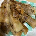 クックMPE90E☆'s cooksnap of when they made ボリューム満点！！うどん春巻.