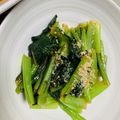 ゆず:P's cooksnap of when they made 小松菜のさっぱりレモンサラダ☆.