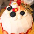 ハリーねずみー's cooksnap of when they made クリスマス☆スノードーム・ケーキ.
