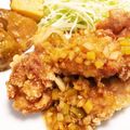 Miella's cooksnap of when they made 鶏もも肉の油淋鶏.
