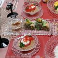 YUN♡TEN's cooksnap of when they made 前菜に☆トマトカップサラダ紅茶ジュレ添え.