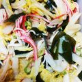 クック8YQSKM☆'s cooksnap of when they made 簡単＊白菜とカニカマのサラダ.