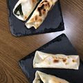 クック3TXBL2☆'s cooksnap of when they made ササミと大葉の餃子の皮巻。.