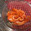 世界一からエミリー's cooksnap of when they made 常備菜にも♡パプリカと玉ねぎの和風マリネ.