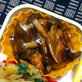 nosso's cooksnap of when they made 鶏肉としめじの甘辛炒め.